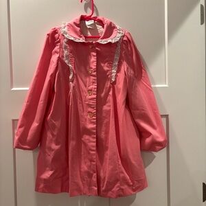 Sears Vintage Girls Coat Pink